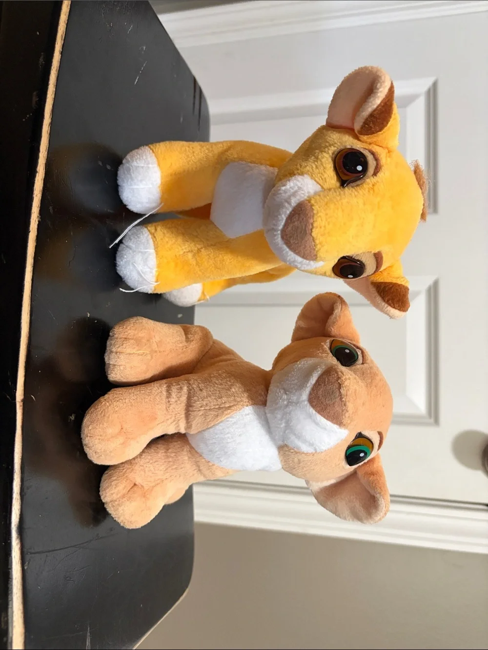 Plush Lion King Cub Toys - Yellow and Tan Soft Stuffed Animals
